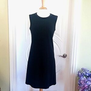Basler Dress w/ Velvet Detail